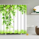 Rideau de douche avec motif nature 19