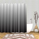 Rideau de douche avec motif 4