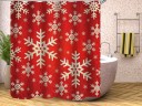 Rideau de douche de Noël C52 24