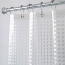 Rideau de douche transparent 1