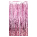 Rideau de fête avec franges 2 pièces 6