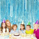 Rideau de fête avec franges 2 pièces 1