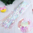 Rideau de fête avec franges coloré 3 x 1 m 2
