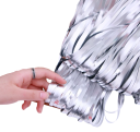 Rideau de fête avec franges mat 1 x 1 m 7