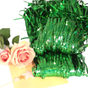 Rideau de fête avec franges pailleté 1 x 1 m 2