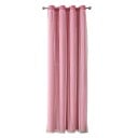 Rideaux d'enfants à deux couches avec des étoiles Rideaux opaques avec des voilages transparents pour la chambre d'enfant Rideaux pour filles 2