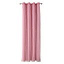 Rideaux pour enfants à deux couches avec des étoiles Rideaux opaques avec des voilages transparents pour la chambre d'enfant Rideaux pour filles avec œillets 132 x 160 cm 7