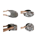 Riflettore fotografico rotondo pieghevole 5in1 110cm Diffusore multi-disco portatile con borsa Fotografia all'aperto Ritratti Fotografia di prodotto Studio 2