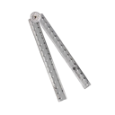 Righello Trasparente Pieghevole da 30 cm Righello Pieghevole Trasparente in Acrilico 1