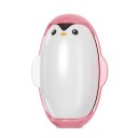 Rimuovi pelucchi e peli di animali lavabile 10,7 x 7,4 cm Rullo portatile a mano a forma di pinguino Maneggevole e facile da usare 7