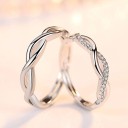 Ringe til par 2 stk. D1646 4