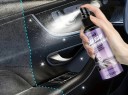 Rinnovatore di plastica per auto 100 ml detergente per interni ripristinatore di lucentezza per cruscotto porte soffitto plastica con spugnetta 4