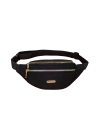 Riñonera de nailon efecto arcoíris de 31 cm - bolsillo interior con cremallera, bolsillo trasero, correa ajustable 5