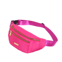 Riñonera de nailon efecto arcoíris de 31 cm - bolsillo interior con cremallera, bolsillo trasero, correa ajustable 7