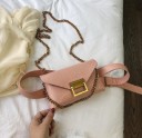 Riñonera de piel para mujer J161 6