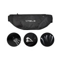 Riñonera deportiva para correr con funda impermeable para móvil, correa ajustable y orificio para auriculares. 1