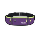 Riñonera deportiva para correr, impermeable, con bolsillo para teléfono móvil, artículos pequeños, para correr, ciclismo, fitness, jogging, práctica y ligera de llevar. 6