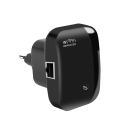 Ripetitore WiFi Amplificatore di segnale WiFi senza fili Amplificatore di segnale Amplificatore di segnale potente WiFi 300 Mb/s Ampio copertura Estensore di segnale WiFi con velocità di 300 Mb/s 2