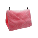 Ripustettava flanellipesä linnuille 17 x 12 x 13 cm Lämmin suoja häkkiin Pehmeät pesät undulaateille papukaijoille kanarialinnuille kotilinnuille 6
