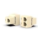 RJ11 telefonkabelsplitter 2