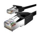 RJ45 kaapeli Cat8 SFTP 40Gbps 3 m PVC musta 2000 MHz ethernet nopeaa laitteiden liittämistä kotona ja työpaikalla 3