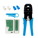 RJ45 RJ11 Network Cable Tool Kit Crimping Pliers LAN Connector Tester IDC Tools with Carry Case for Installation 3