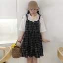 Robe à carreaux à bretelles 2
