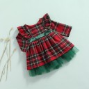 Robe à carreaux pour fille N341 2