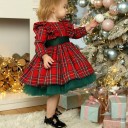 Robe à carreaux pour fille N341 3