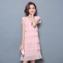 Robe à couches unie 9