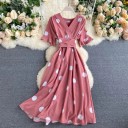 Robe à pois P809 5
