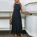 Robe à pois pour femmes A2801 5