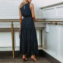 Robe à pois pour femmes A2801 6
