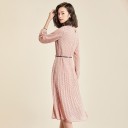 Robe à pois pour femmes A2802 3