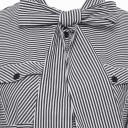 Robe à rayures avec col 4