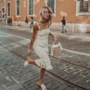 Robe à smocks avec volants 4