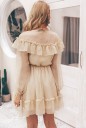 Robe à volants à manches longues 4