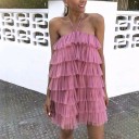 Robe à volants sans manches 4