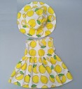Robe avec chapeau pour poupée 2