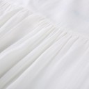 Robe blanche à manches 5