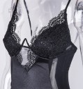 Robe brillante avec dentelle 5