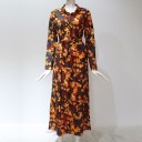 Robe chemise à imprimé floral 2