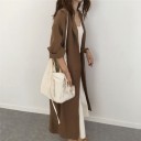 Robe chemise à manches longues 1