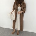 Robe chemise à manches longues 3