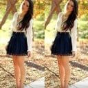 Robe courte élégante 1