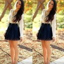 Robe courte élégante 2