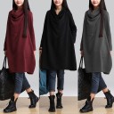 Robe d'automne avec col roulé 2
