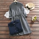 Robe d'automne avec col 1
