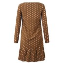 Robe d'automne pour femmes à pois 3