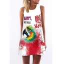 Robe d'été à imprimé pour femmes A740 5